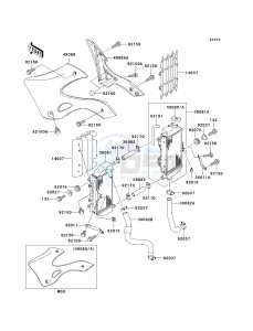 KX 125 L [KX125] (L3) [KX125] drawing RADIATOR