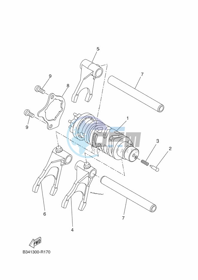 SHIFT CAM & FORK