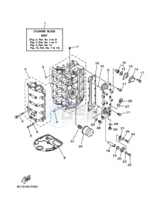 FT60D drawing CYLINDER--CRANKCASE-1