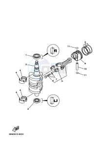 F15AML drawing CRANKSHAFT--PISTON