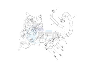 MP3 500 MAXI SPORT ABS (NAFTA) drawing Cooler pump