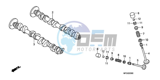 CAMSHAFT/VALVE