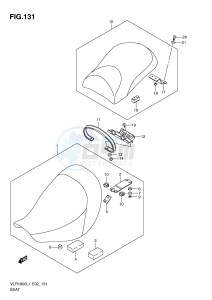 VLR1800 (E2) drawing SEAT (VLR1800UFL1 E19)