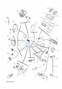 YZF125-A YZF-R125 (B5G5) drawing ELECTRICAL 2