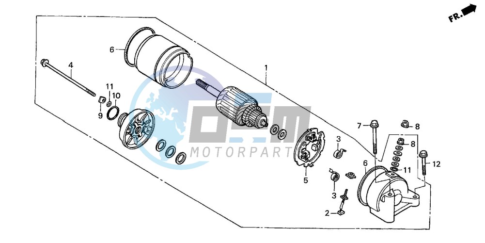 STARTING MOTOR