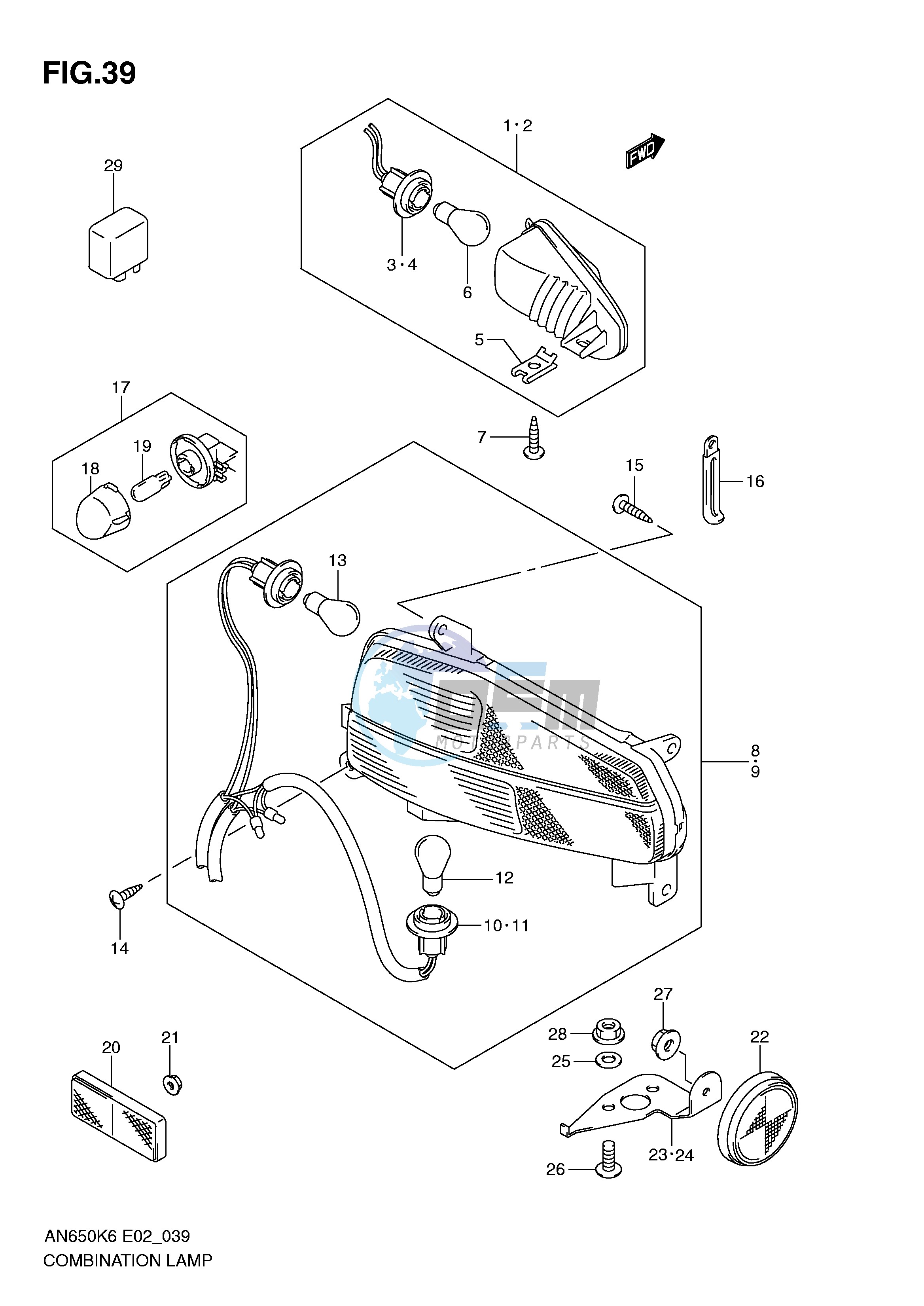 COMBINATION LAMP