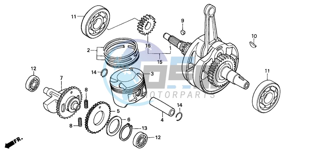 CRANKSHAFT /PISTON