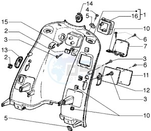 Hexagon 180 GTX drawing Counter shield