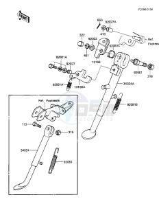 KE 100 B [KE100] (B1-B5) [KE100] drawing STAND