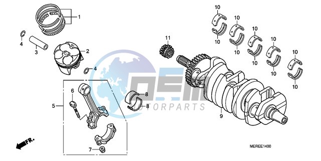 CRANKSHAFT/PISTON