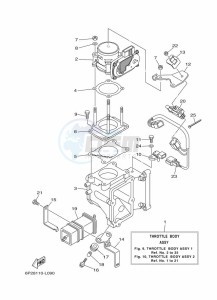 F200BETX drawing THROTTLE-BODY