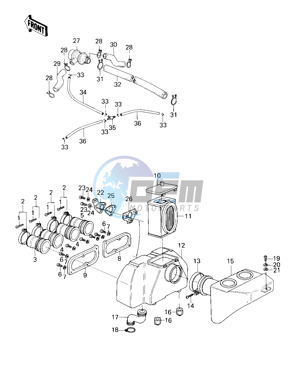 AIR CLEANER -- 79-81 C2_C3_C4- -