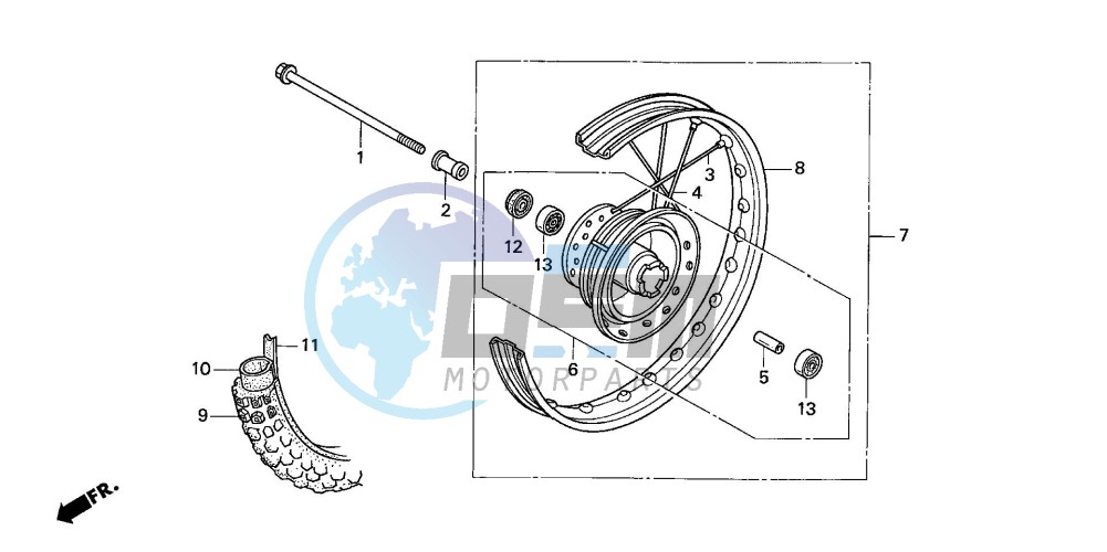 FRONT WHEEL