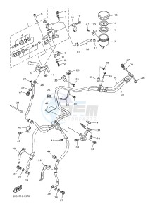 YZF-R1M 998 R4 (2KSE) drawing FRONT MASTER CYLINDER