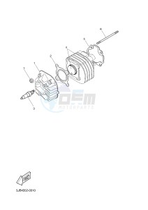 YN50 OVETTO (2APG) drawing CYLINDER