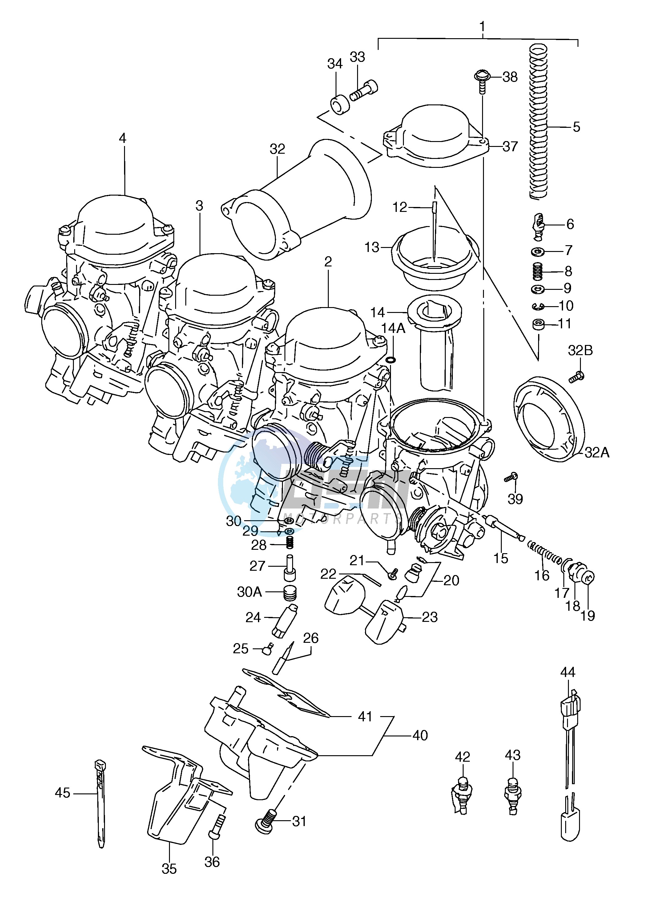 CARBURETOR (MODEL W X Y)