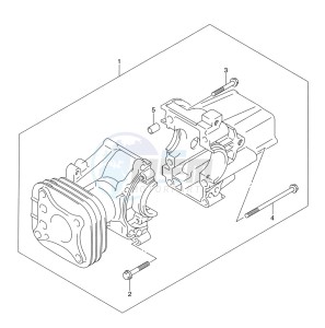 LT-Z50Z drawing CRANKCASE