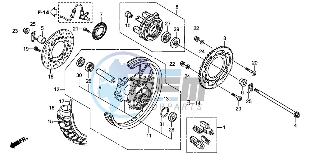 REAR WHEEL