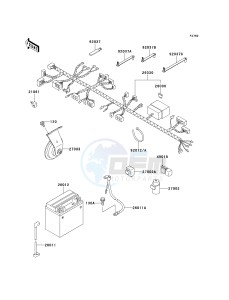 ER 500 A [ER5] (A3-A4) [ER5] drawing CHASSIS ELECTRICAL EQUIPMENT