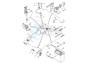 YFA BREEZE 125 drawing ELECTRICAL 1