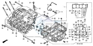 CBR1000RR9 Australia - (U / MME PSW SPC) drawing CRANKCASE