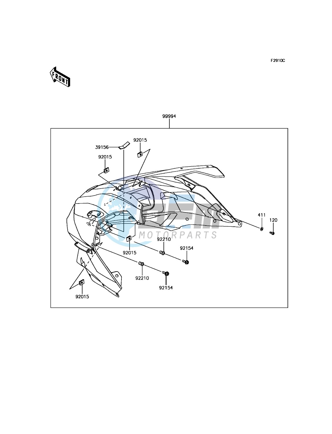 Accessory(Carbon Cowling Kit)