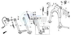 CM125C drawing STAND