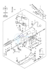 DF 50 drawing Tiller Handle