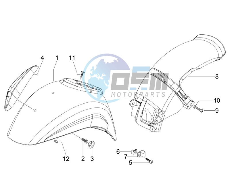 Wheel housing - Mudguard