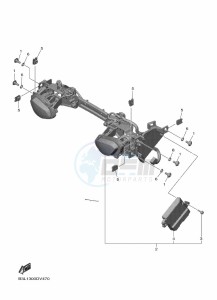 YZF1000 YZF-R1 (B3LS) drawing HEADLIGHT