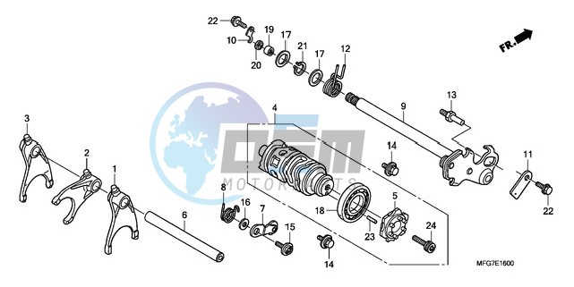 GEARSHIFT DRUM