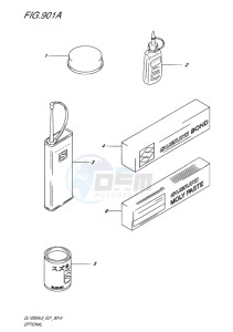 DL1000 ABS V-STROM EU drawing OPTIONAL