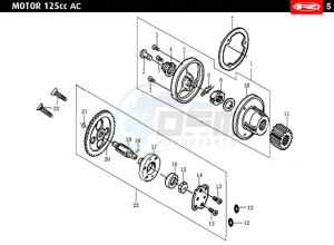 MARATHON-125-AC-SM-E4-FREE-JUMP-AUSTRIA-FREE-JUMP-BLUE drawing LUBRICATION SYSTEM