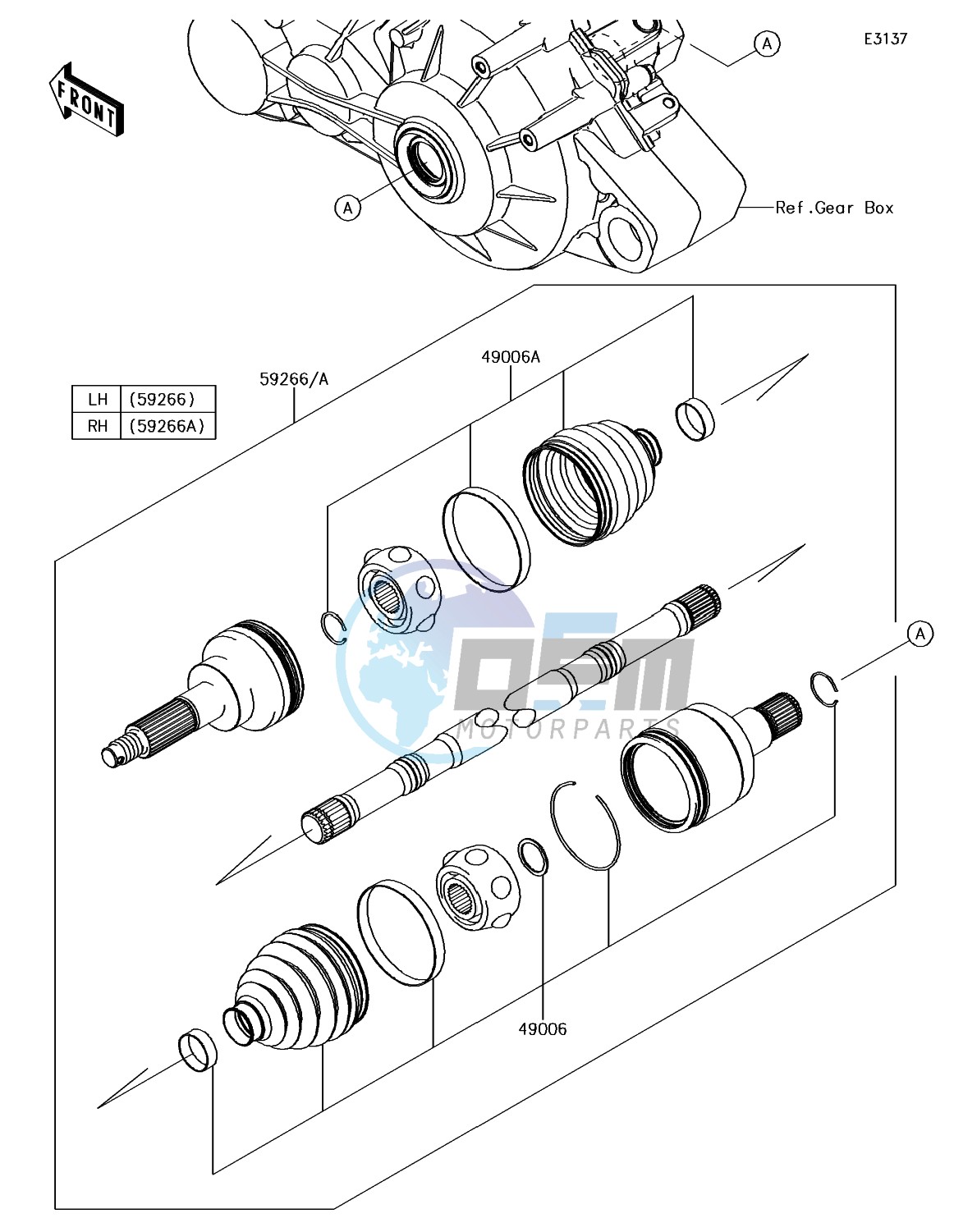 Drive Shaft-Rear