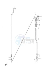 DF 25 V-Twin drawing Clutch Rod