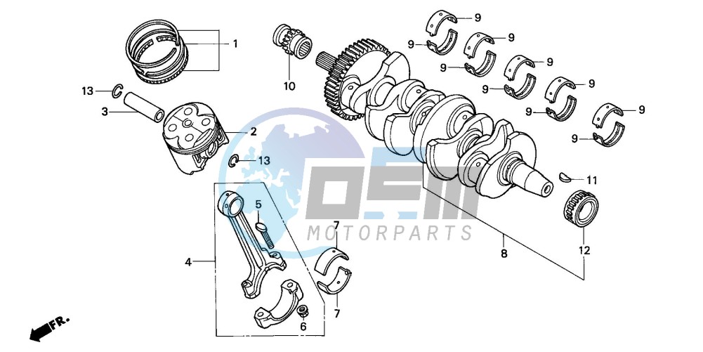 CRANKSHAFT/PISTON