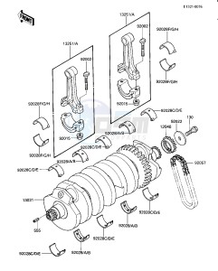 ZG 1000 A [CONCOURS] (A1-A3) [CONCOURS] drawing CRANKSHAFT