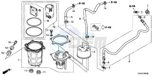 TRX420TEC TRX420 ED drawing FUEL PUMP