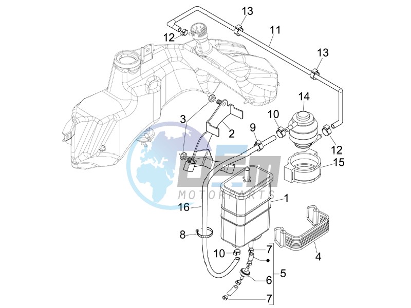 Anti-percolation system