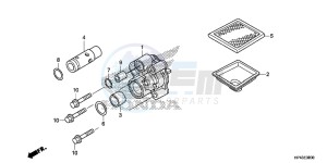 TRX420FED TRX420 Europe Direct - (ED) drawing OIL PUMP