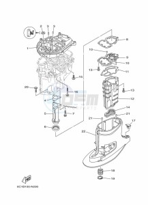 F60LB drawing UPPER-CASING