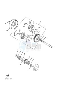 PW50 (2SA2 2SA3) drawing CLUTCH