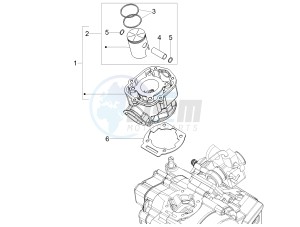 SX 50 FACTORY E4 (EMEA) drawing Cylinder - Piston