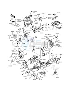 VULCAN_S EN650AFF XX (EU ME A(FRICA) drawing Frame Fittings