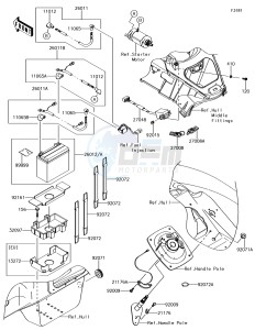 JET_SKI_ULTRA_310LX JT1500MFF EU drawing Electrical Equipment