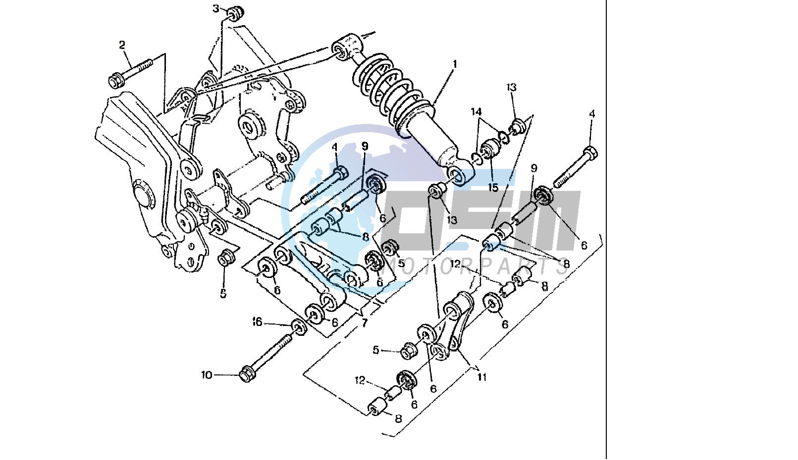 REAR SHOCK ABSORBER