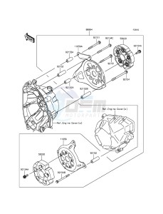 Z800 ZR800CEF UF (UK FA) XX (EU ME A(FRICA) drawing Accessory(Engine Guard)