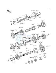 KZ 1000 P [POLICE 1000] (P15-P19) [POLICE 1000] drawing TRANSMISSION