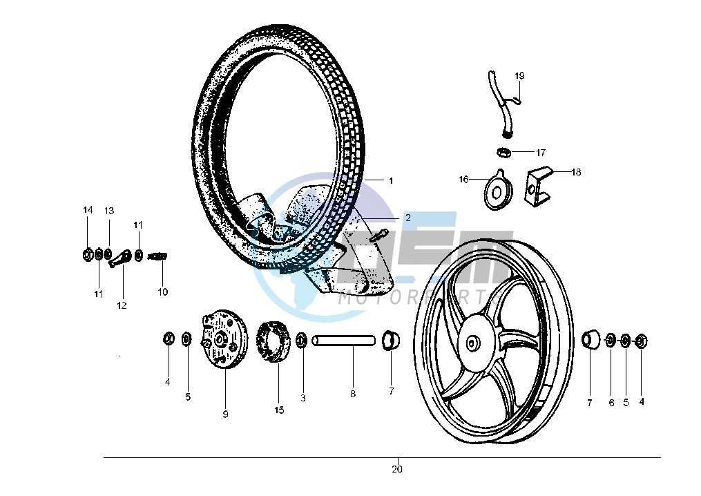 Front wheel