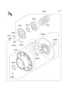 KAF 620 B [MULE 2520 TURF] (B1-B5) [MULE 2520 TURF] drawing DRIVEN CONVERTER